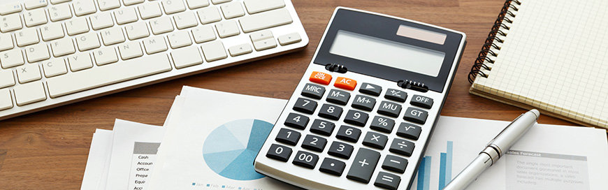Calculator and Financial Reports